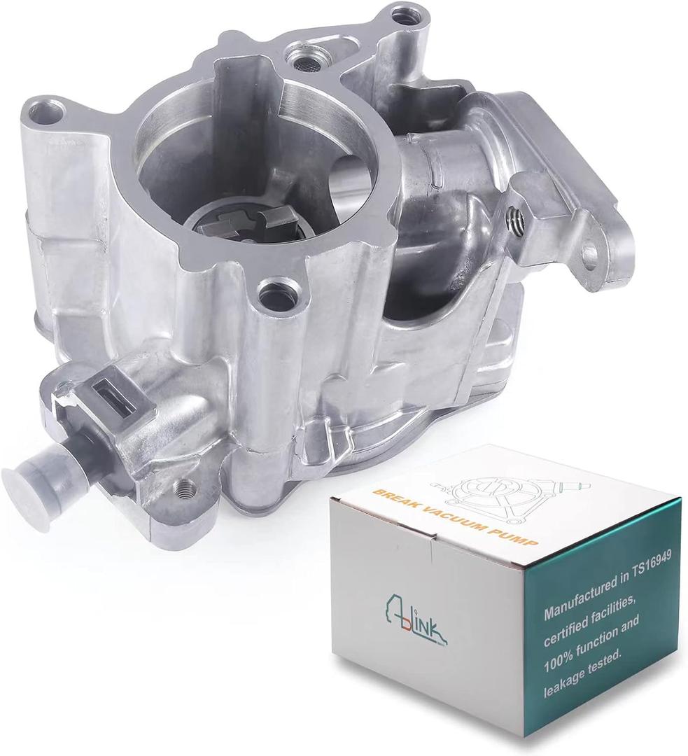 AULINK 06J145100C Brake Booster Vacuum Pump 724807290 OE Replacement for 2009-2016 Audi A4 A4 A5 A6 Q5 TT Quattro Allroad Line4 2.0L