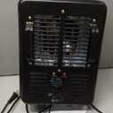 BEYOND HEAT Milkhouse Space Heater, 1300W/1500W Electric Heater with Thermostat, 3 Heat Settings, Safe and Quiet for Home Garage Workshop Warehouse, Black