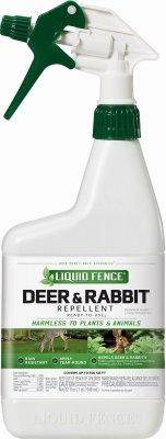 Liquid Fence Animal Repellent Spray For Deer and Rabbits 32 oz. (Pack of 4)