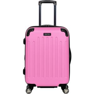 Kenneth Cole REACTION Renegade Luggage Expandable 8-Wheel Spinner Lightweight Hardside Suitcase, Watermelon, 20-Inch Carry On