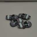 SlowTon Dog Shoes for Large Small Medium Dogs - Waterproof Dog Boots for Summer Hot Pavement, Paw Protector for Outdoor Walking Winter Snow, Anti-Slip Rubber Dog Booties for Hardwood Floor (Grey, 0)