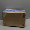 Quick Install Sporty Suede Leather Steering Wheel Cover with Red Top Trim Universal fit Any 14½" to 15" Car SUV Pickup Steering Wheel