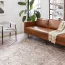 Loloi II Skye Collection SKY-01 Blush/Grey 7'-6" x 9'-6" Area Rug