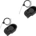 Lurrose 2 Sets Office Sofa Chair Accessories Recliner Handle Cable Pull Cable Recliner Chair Replacement Cables Replacement Part Pull Chair Release Handle Cable Couch Release Lever