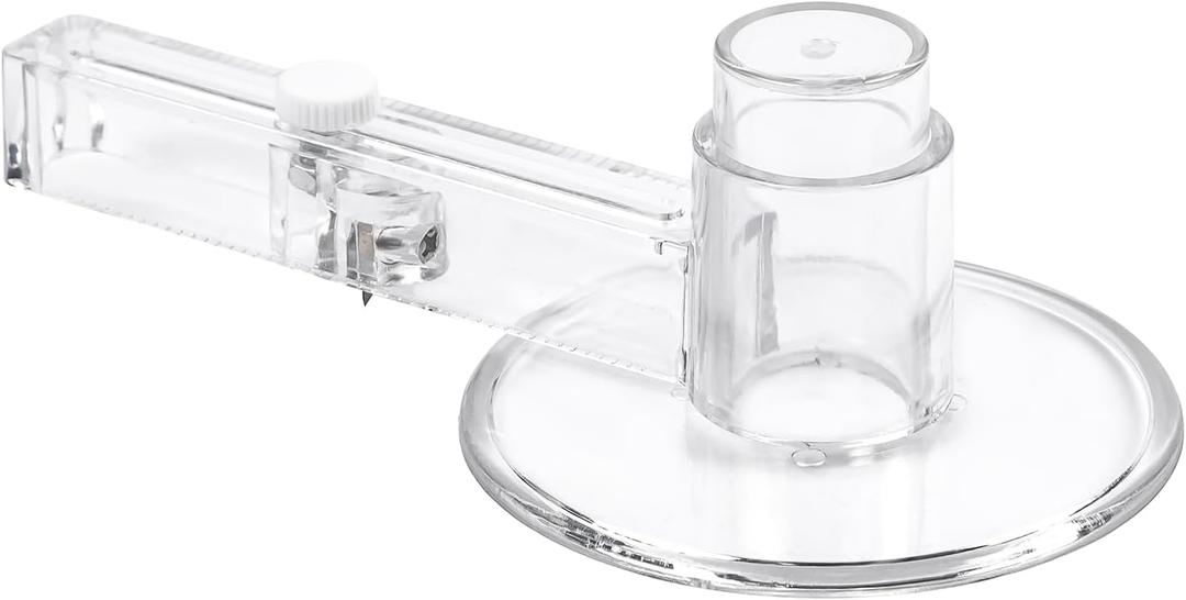 75mm/3 Inch Clear Circle Cutter Button Maker Tools, Adjustable Multi-Size Badge Making Round Cutting Tool, Cutting Knife Photo Paper Model Circle (86-210mm)