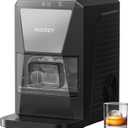 HiCOZY B1 Clear Ice Ball Maker Countertop,Sphere Ice Maker with IcyGem Technology,2 Ice Balls in 60Mins,40 pcs/Day, Self-Cleaning Ice Machine with Ice Tong for Cocktails, Whiskey & Bourbon (Dark Gray)