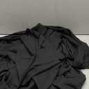 6 Pack 10Ft Black Chiffon Table Runner 29x120 Inches Sheer Fabric Table Runner Romantic Wedding Runner for Thanksgiving Christmas Bridal Shower DecorationsBlack