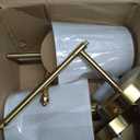 NIORSUN 19.9 inch Battery Operated Wall Sconce Set of 2,Gold Rechargeable Wall Lights with 5200mAh Dimmable Detachable Bulbs and Remote,10 Colors Wireless Sconces for Bedroom Living Room Hallway