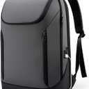 BANGE Business Smart Backpack Waterproof fit 15.6 Inch Laptop Backpack with USB Charging Port,Travel Durable Backpack (Large, Grey)
