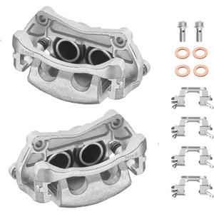 BDFHYK 19-B7100 19-B7101 Front Disc Brake Caliper Assembly Compatible with Nissan Murano/Pathfinder 2015-2023, Compatible with Infiniti JX35/QX60 2013-2020, 2.5L 3.5L l4 V6 Gas 2pcs
