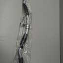 Lat Bar Cable Machine Attachment, Curl Pulldown Bar with Full Rotation and Rubber Handle for Gym, Strength Workout, Body Training, Muscle Building, 30 Inch