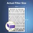 Filtrete 16x25x5 AC Furnace Air Filter, MPR 1550, MERV 12, Fits Honeywell & Trion AirBear, CERTIFIED Asthma & Allergy Friendly, Electrostatic Air Filter, 1-Pack (actual size 15.75 x 24.13 x 4.88)