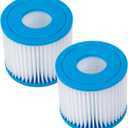 ZOTEE Filter Pump Replacement Cartridge for Bestway, 100 Sq.Ft, 2 Pack