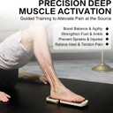 Ankle Balance Board System | Foot & Ankle Strengthener with 120-Page PT Guide, Resistance Band & Bag | Plantar Fasciitis Relief & Achilles Recovery Tool