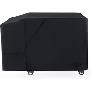 NettyPro Griddle Cover for Blackstone 28" Griddle with Single Shelf, Waterproof Heavy Duty 2 Burner Flat Top Gas Grill Cover 28" Cooking Station Camping, Black