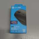 JLab GO Charge Wireless Mouse, Connect Via Bluetooth or USB Wireless Dongle, Multi-Device Toggle, Portable, Ultra-Compact and Lightweight for Work on The Go, Adjustable Tracking, (1 Pack)