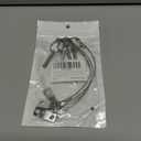 4 Packs of Bimini Top Pin, Quick Release Pin Dia.1/4in w/Lanyard Prevents Loss, Stainless Steel 316 with Free Screws