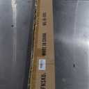 2 Pack Single Curtain Rods, 1Inch Diameter Telescoping Drapery Window Curtain Rod 48-84Inch(4-7ft) Rod Length, Matte Black