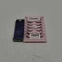 Lashes Natural Look False Eyelashes Wispies Short Faux Mink Lashes Soft 14mm; Estée Lauder Double Wear 24-Hour Maximum Cover Camouflage Foundation for Face and Body SPF 15