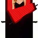 2026 Upgraded All-in-One Red Light Therapy Mat Full Body, 75 x 35 Medical-Grade TPU Red Light Blanket with 2600 Dual-Wavelength LEDs (660nm Red & 850nm NIR) for Pain Relief & Recovery