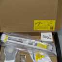 AboveTEK Multi-Angle Adjustable Tablet Stand, 360 Swivel iPad Stand Aluminum Desk Mount Fits 4'-11" Tablets White