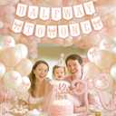 Half Birthday Decorations for Baby Girl  Bow Birthday Hat, Half Way to One Banner, Bow Balloons, 1/2 Cake Topper, 6 Months Party Supplies