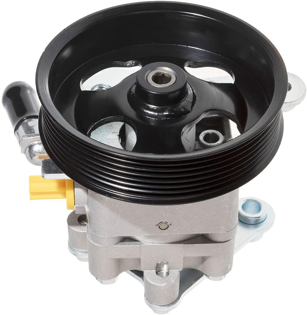 AUQDD 21-5485 Power Steering Pump (For 3.5L V6) Compatible With 2007 2008 2009 2010 2011 2012 Nis-san Altima /09-14 Maxima Murano (Power Assist Pump Replace 96-5485 491101AA0A)