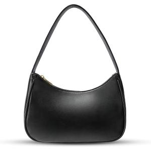 Women's Shoulder Bags, Small Hobo Tote Elegant Clutch Purse with Zipper Closure