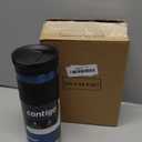 Contigo SNAPSEAL Insulated Stainless Steel Travel Mug with Grip 20oz. Blue Corn Transparent Satin 
