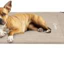 Veehoo Original Elevated Dog Cot - One-Sided Raised Headboard Cooling Pet Bed, Non-Slip & Breathable, L, CWC2417A