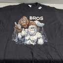 Funny Bros Bigfoot and Yeti Brothers Sasquatch Awesome Cool T-Shirt 3XL