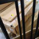 Babelio Baby Gate for Stairs, Kitchen & Doorways, No Bottom Bar| Easy Installation| One-Handed Operation| Auto-Close| Hardware Mount (Drill Needed) Safety Dog Gate (Black - B17, 29-49" W, 28" H)
