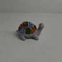 Nacome Solar Garden Outdoor Statues Turtle with Succulent and 7 LED Lights - Lawn Decor Tortoise Statue for Patio, Balcony, Yard Ornament - Unique Housewarming Gifts