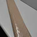 Rubber-Cal Coin Grip Metallic PVC Flooring, Beige, 2.5mm x 4' x 4', Model: 03-W265-BG-04