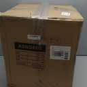 Square Set of 2 Sherpa Storage Ottoman Stool with Removeable lid,Load up to 440 lbs Footstool, Boucle Vanity Stool for Livingroom Bedroom Gray UASND69G (Grey)