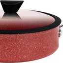 The All-In-One Stone Sauce Pan by Ozeri - 100% APEO, GenX, PFBS, PFOS, PFOA, NMP and NEP-Free German-Made Coating, 5.3 Quarts