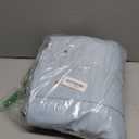 Garment Bags for Travel, Convertible Suit Travel Bag for Women, Stylish Carry On Garment Bag with Toiletry Pocket, Shoulder Strap and Shoes Compartment, 2 in 1 Foldable PU Leather Duffle Bag, Blue