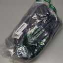 GRANNY SAYS Bathroom Toilet Rugs U Shaped, Bath Mats for Bath, Bathroom Rugs Non Slip Washable, Absorbent Microfiber Toilet Mat, Soft Plush Shaggy Bath Carpet, 20" x 24", Black