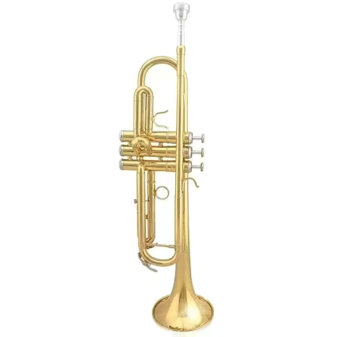 Wind Instrument B Flat Pocket Trumpet Brass Trumpet Professional Musical Instrument