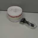 32"x4" Clear Non-Slip Stair Treads for Wooden Steps (18-Pack) - Self Adhesive Strips - Transparent Indoor