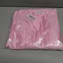 Newrara Adult Shiny Graduation Cap and Gown Tassel Set for High School & Bachelor (48, Pink)