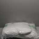 JA COMFORTS 2828 Premium Goose Down Feather Throw Pillow Inserts(Set of 1)-5% Down Filling,High Filling Weight,250 TC Cotton Cover, Square, White