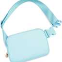 Cross Body Fanny Pack for Women,Fashion Waist Packs Crossbody Bags,Belt Bag with Adjustable Strap - Blue