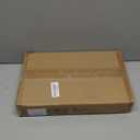 Foldable Bedside Shelf, Metal Clip-On Bunk Bed Table Shelf for Top Bunk Heavy Duty Bed Side Table Tray for College Dorm Room Essentials, Loft Nightstand Organizer Tray with 3 Cord Hole(White) (14.76" x 9.68" x 0.79")