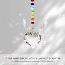 Pet Memorial Gifts for Dogs Cats - Look for me in the Rainbows Crystal Suncatcher Pet Loss, Pet Sympathy, Rainbow Bridge Sympathy Gifts for Loss of Dog Cat, Thoughtful Dogs and Cats Remembrance