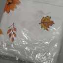 Horaldaily Fall Tablecloth 60 x 120 Inch Rectangular Autumn Sunflower
Maple Leaves Pumpkin Seasonal Washable Table Cover for Party Picnic Dinner Decor