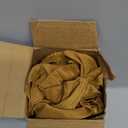 Biscaynebay Wrap Around Bed Skirts for King & Cal King Beds 18" Drop, Christmas Gold Adjustable Elastic Dust Ruffles Easy Fit Wrinkle Resistant Silky Luxurious Fabric Machine Washable