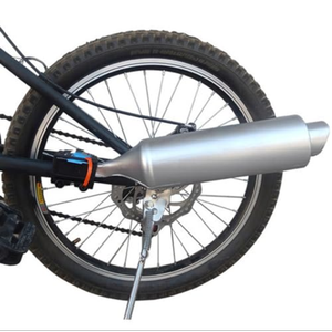 Bicycle Exhaust Sound System, Bike Motorcycle Spoke Turbo Exhaust Pipe System
