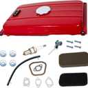 JJing Universal 5 Gallon Gas Fuel Tank - Compatible with Honda EC2500, Predator 4000, 4375 Generators and More