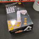 Spritz Cookie Press Gun with 12 Discs & 6 Piping Tips - Cookie Maker Kit for Baking Easy Cookies, Cheese Press & Sweet Decorations